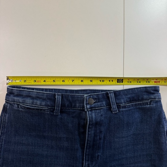 Talbots Flawless High Waist Flair Slit/Welt Pockets 10P Jeans Denim Women’s - Picture 3 of 13
